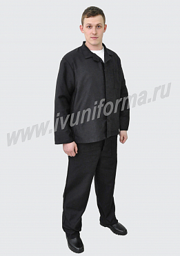 Костюм жаростойкий мужской Молескин ТУ арт. Р-02-77