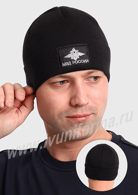 Шапка зимняя мужская для полиции арт. ГУ-12-187-ПРЖ